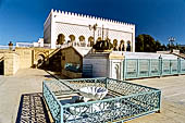 Rabat - Mausoleo di Mohammed V. Il Padiglione occidentale.